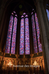 Amiens cathedral stain glass windows