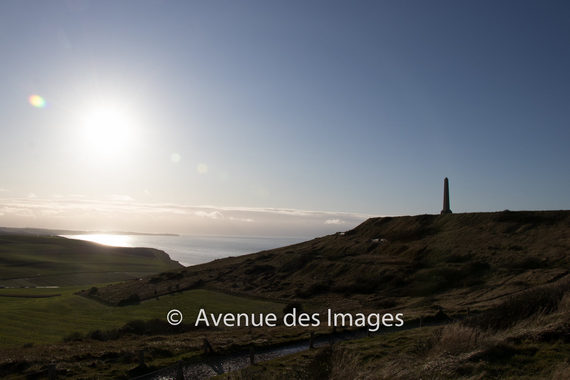 Coastal view in north France