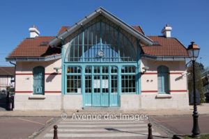 the railway station