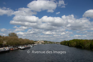 View towards Conflans Sainte Honorine