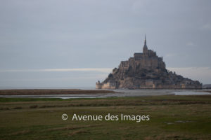 Mont Saint-Michel from a distance