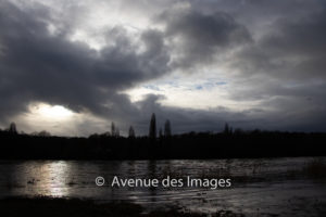 Clouds dispersing after the rain