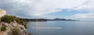 Coastline viewed from Cap Brun