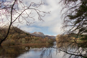 river Tummel  upstream from Loch Faskally