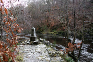 Confluence of the rivers Garry and Tummel