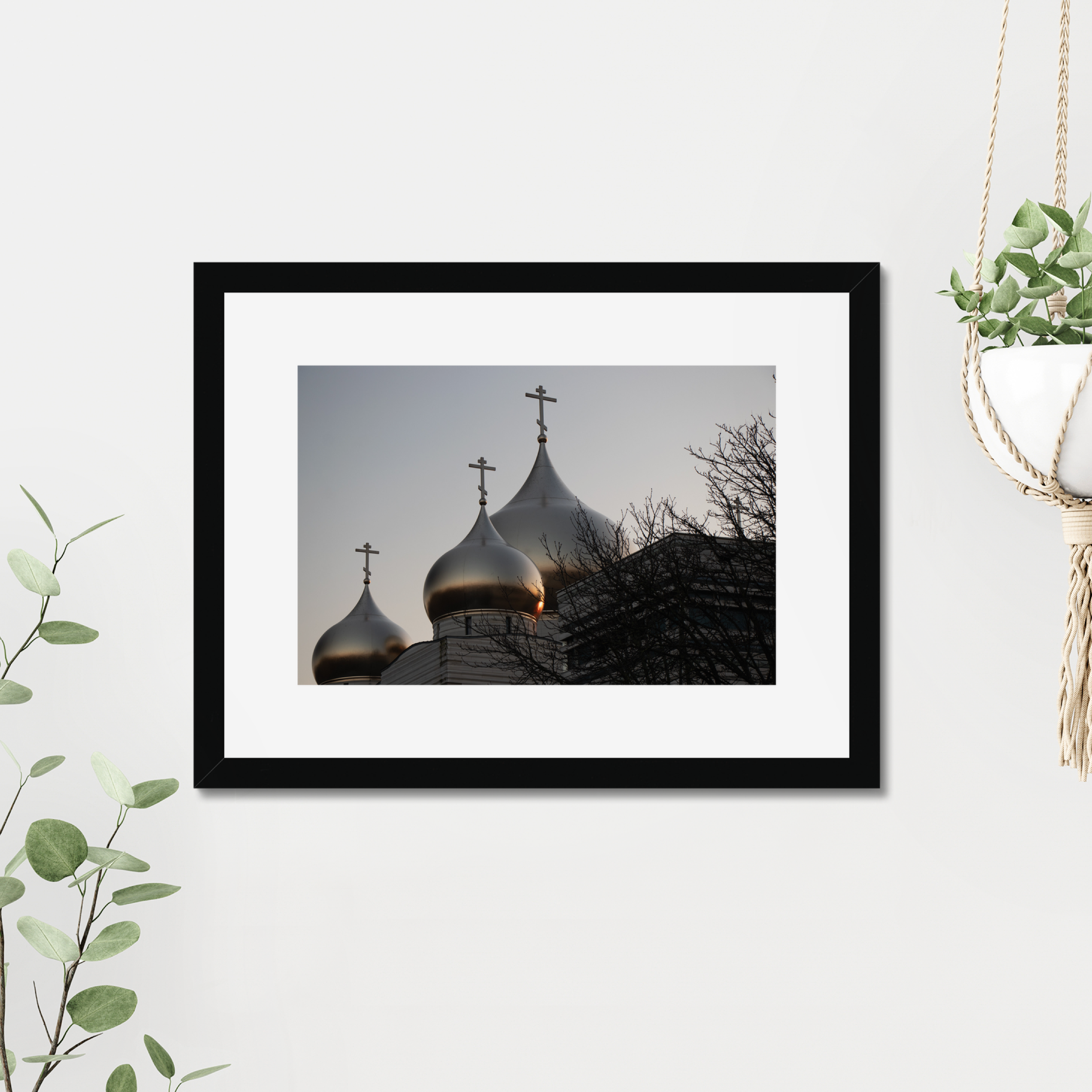 Framed church domes