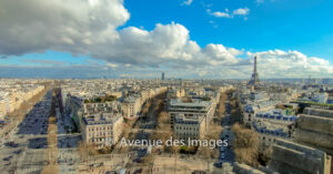 Montparnasse and Eiffel Towers