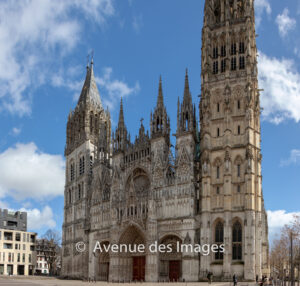 Rouen Cathedral, west facade