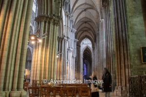 Rouen Cathedral interior columns