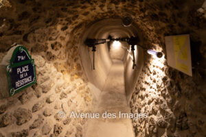 One small underground sewer tunnel in Paris